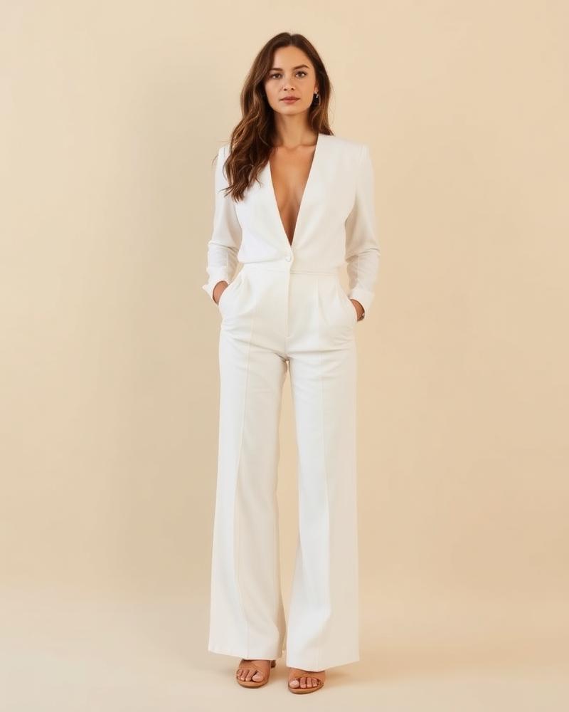 Calça Wide Leg Jeans